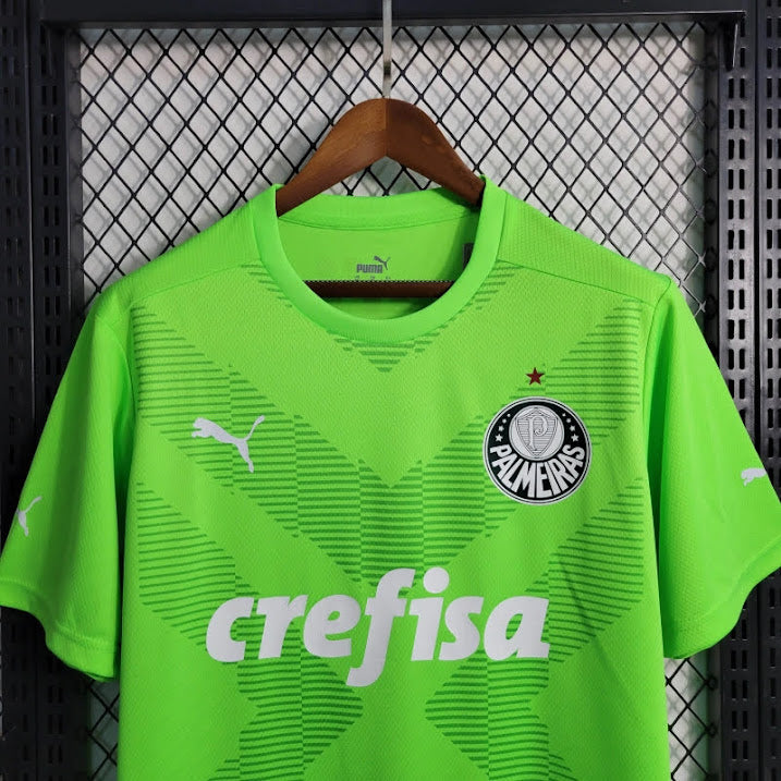 Palmeiras 2023 Goleiro verde limão