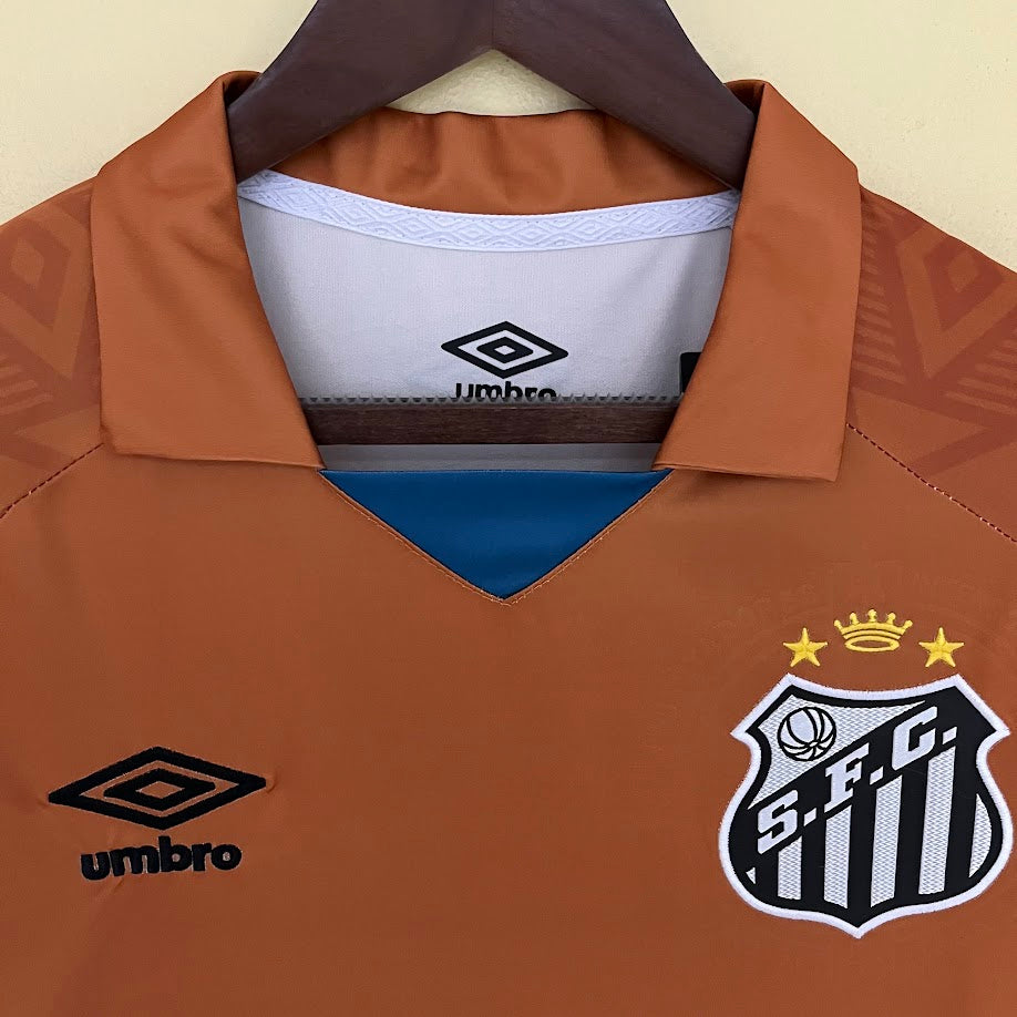 Santos 2023 Goleiro marrom