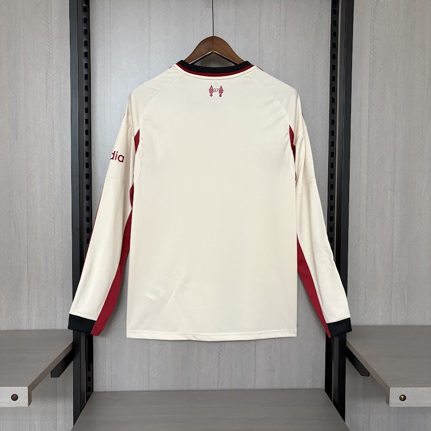 Liverpool 2025/26 Away manga longa