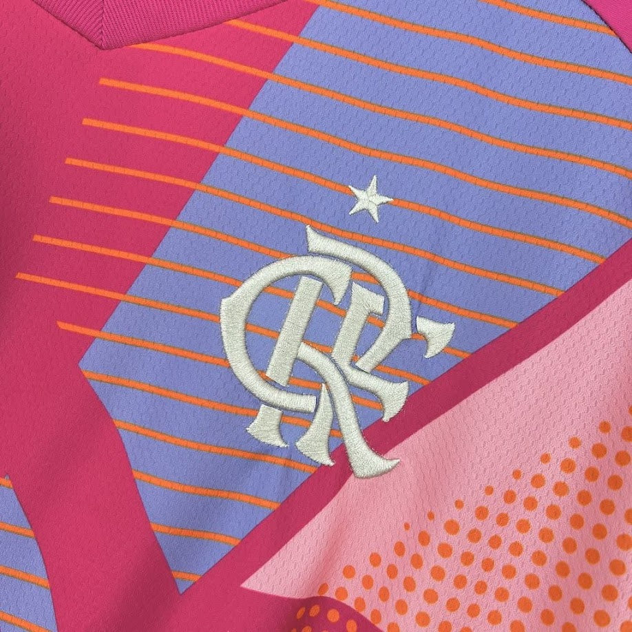 Flamengo 2025 Goleiro rosa