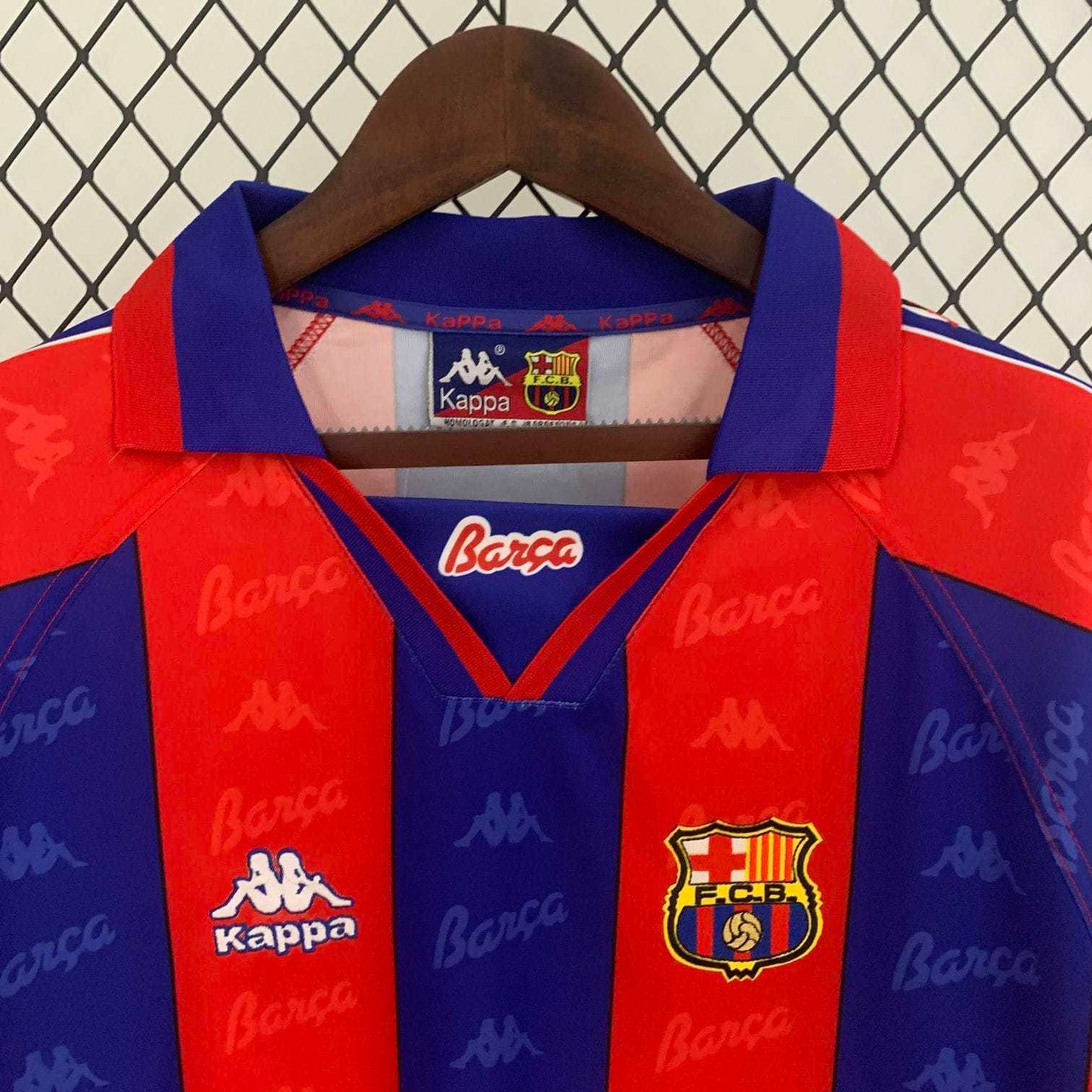 Barcelona 1996/97 Home manga longa