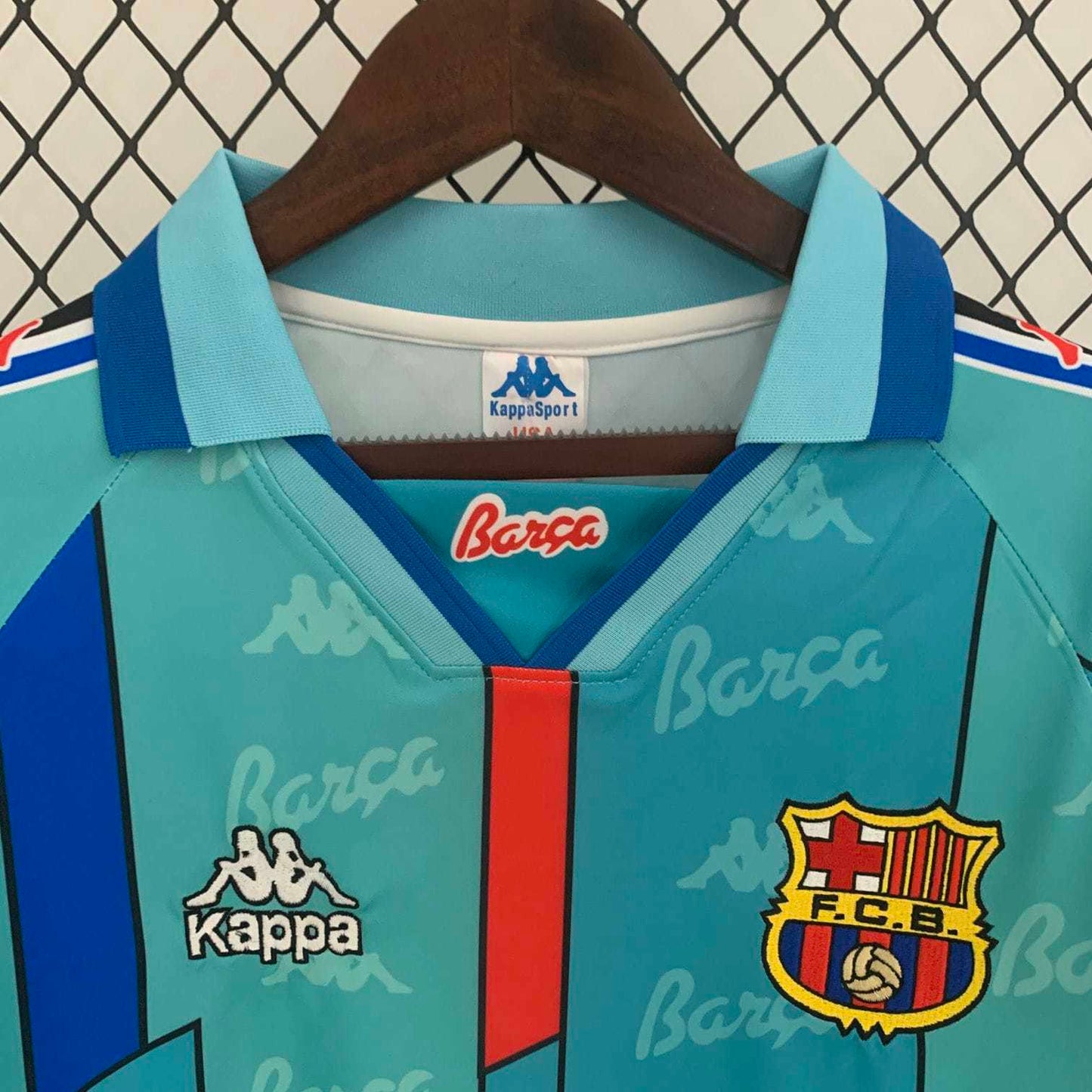 Barcelona 1996/97 Away manga longa