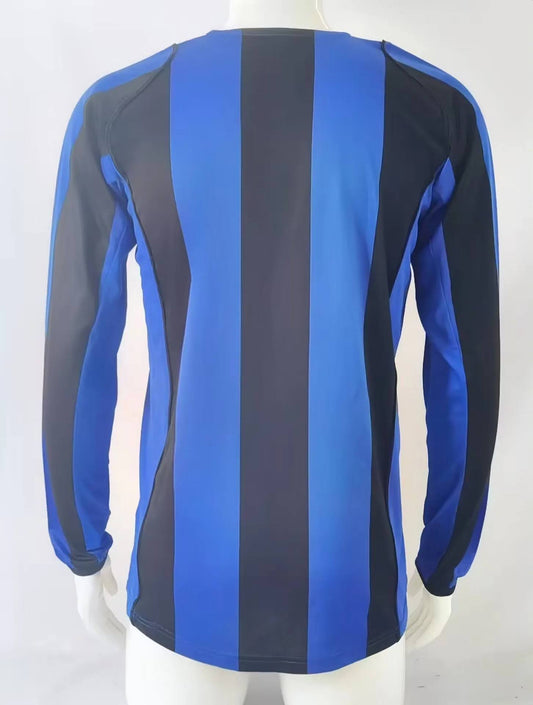 Inter de Milão 2004/05 Home manga longa – costas