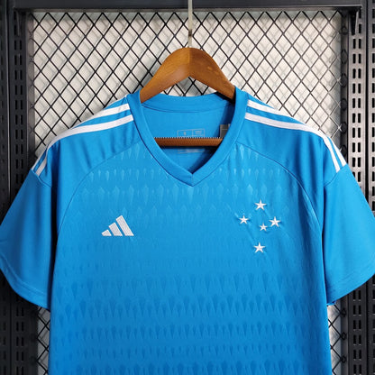 Cruzeiro 2023 Goleiro azul celeste