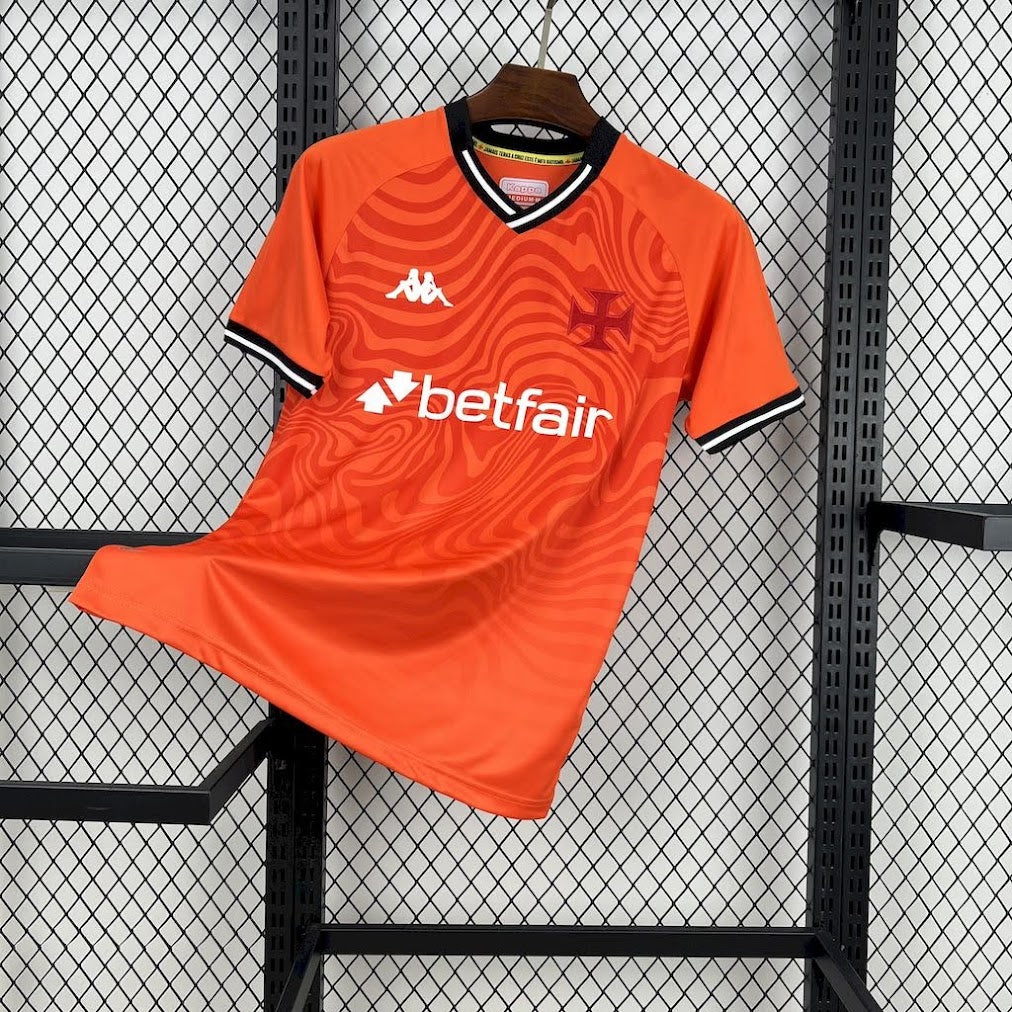 Vasco 2025 Goleiro laranja