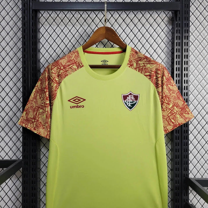 Fluminense 2024 Treino verde limão