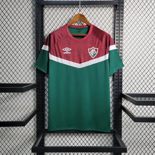 Fluminense 2023 Treino grená e verde