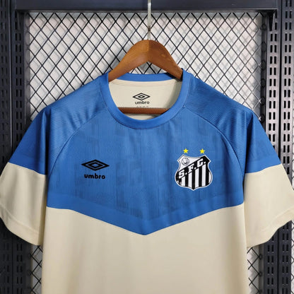 Santos 2023 Treino azul e Off-White