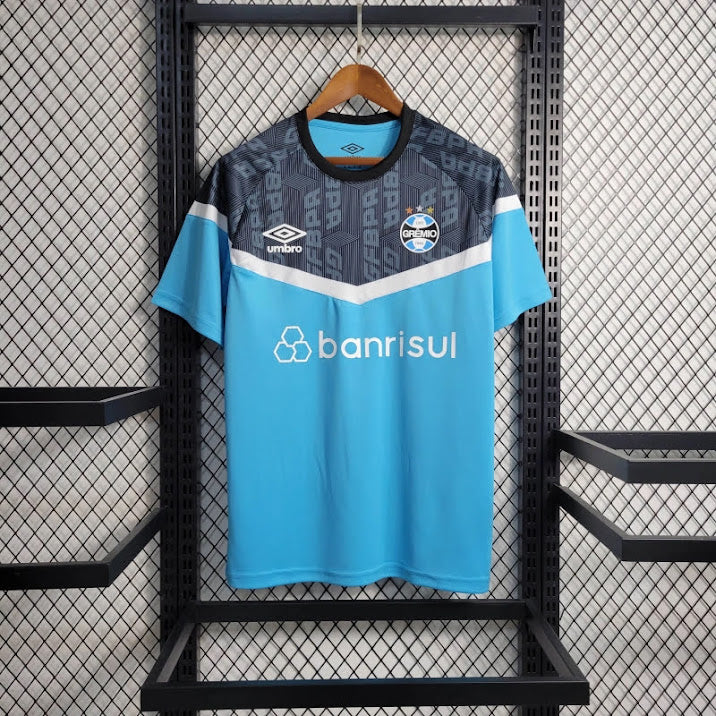 Grêmio 2023 Treino azul e cinza