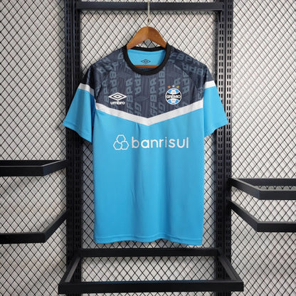 Grêmio 2023 Treino azul e cinza
