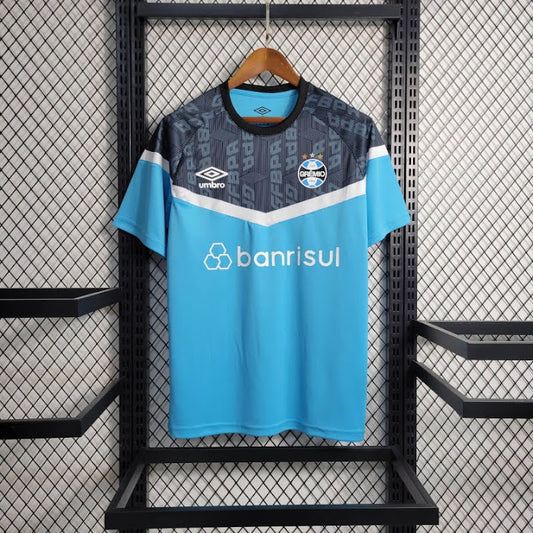 Grêmio 2023 Treino azul e cinza
