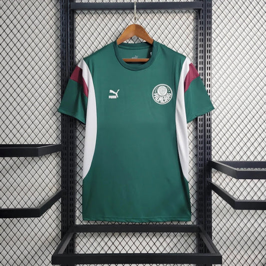 Palmeiras 2023 Treino verde, branca e bordô