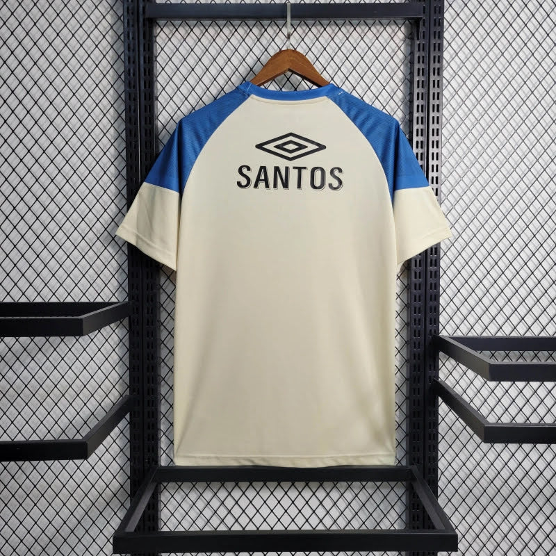 Santos 2023 Treino azul e Off-White