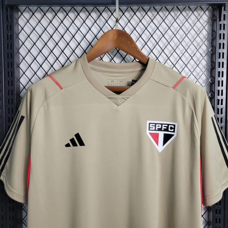 São Paulo 2023 Treino bege