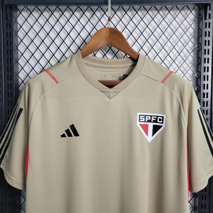 São Paulo 2023 Treino bege