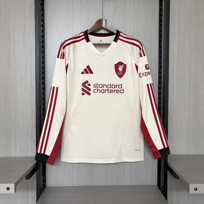 Liverpool 2025/26 Away manga longa