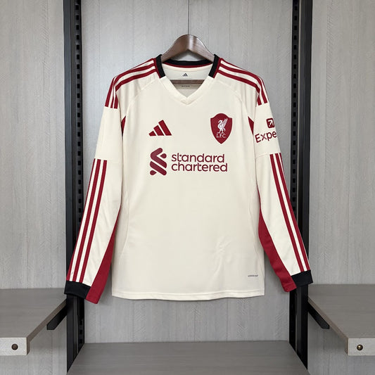 Liverpool 2025/26 Away manga longa
