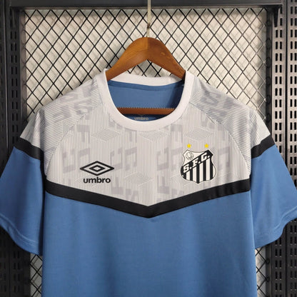 Santos 2023 Treino azul e cinza