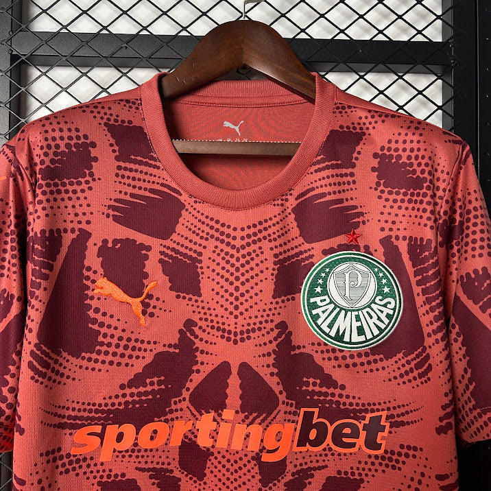 Palmeiras 2025 Goleiro vermelha