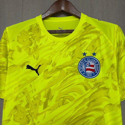 Bahia 2026 Goleiro amarelo fluorescente