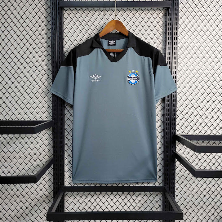 Grêmio 2023 Treino polo cinza