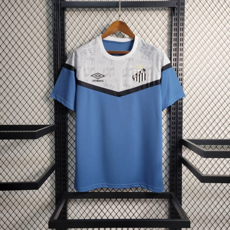 Santos 2023 Treino azul e cinza