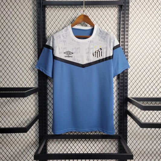 Santos 2023 Treino azul e cinza