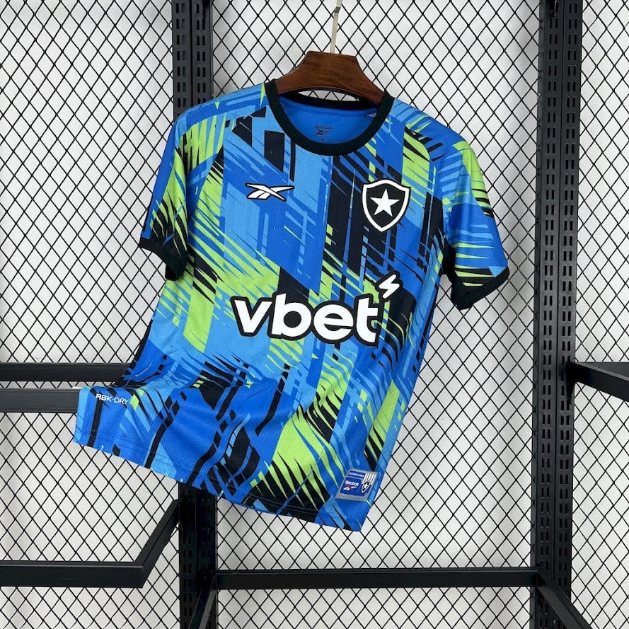 Botafogo 2025 Goleiro azul