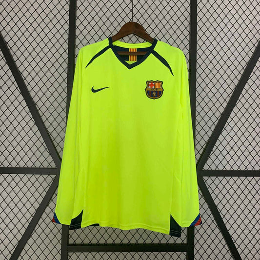 Barcelona 2005/06 Away manga longa