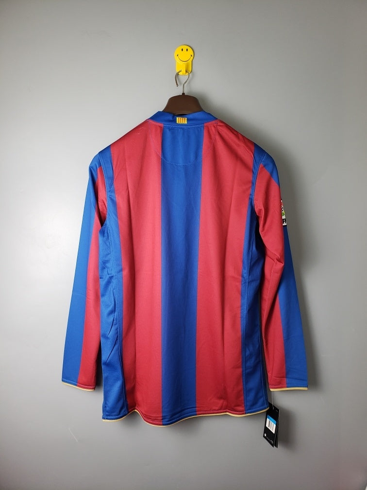 Barcelona 2007/08 Home manga longa