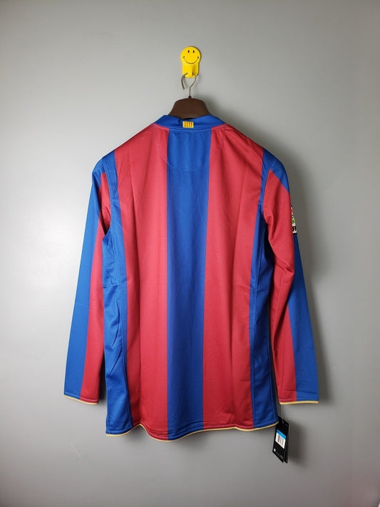 Barcelona 2007/08 Home manga longa