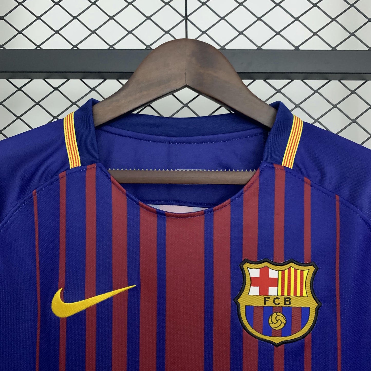 Barcelona 2017/18 Home manga longa