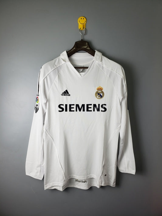 Real Madrid 2005/06 Home manga longa