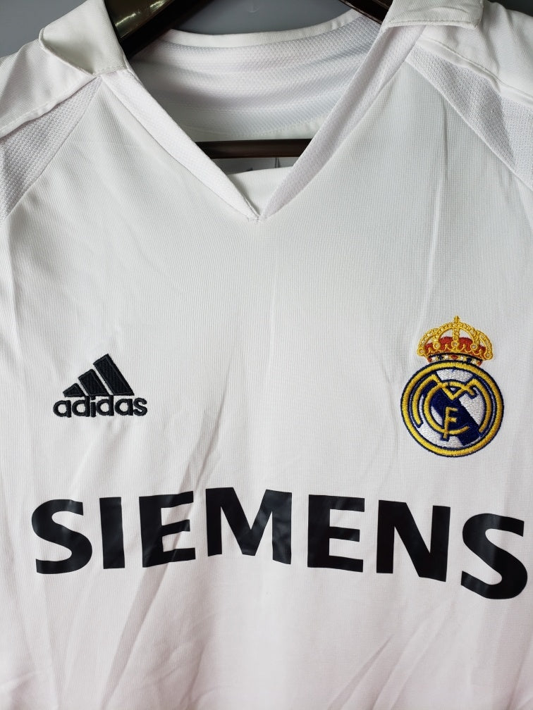Real Madrid 2005/06 Home manga longa