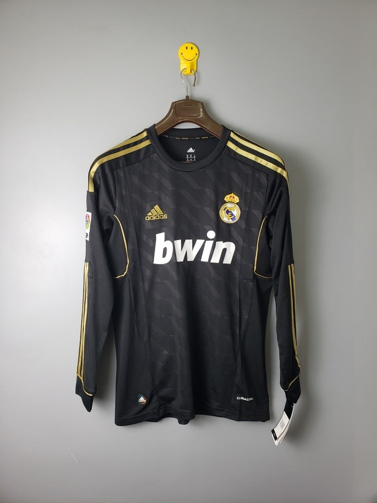 Real Madrid 2011/12 Away manga longa