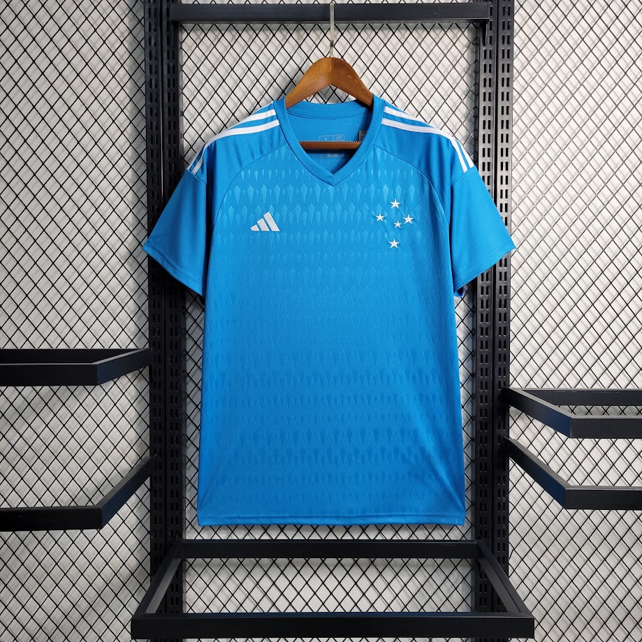 Cruzeiro 2023 Goleiro azul celeste