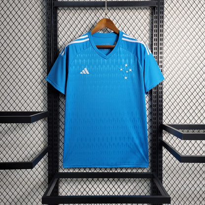 Cruzeiro 2023 Goleiro azul celeste