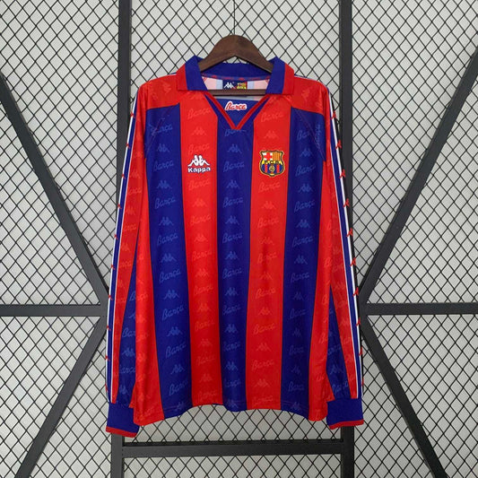 Barcelona 1996/97 Home manga longa