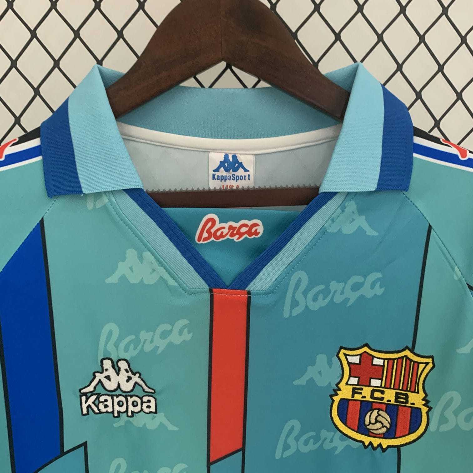 Barcelona 1996/97 Away manga longa