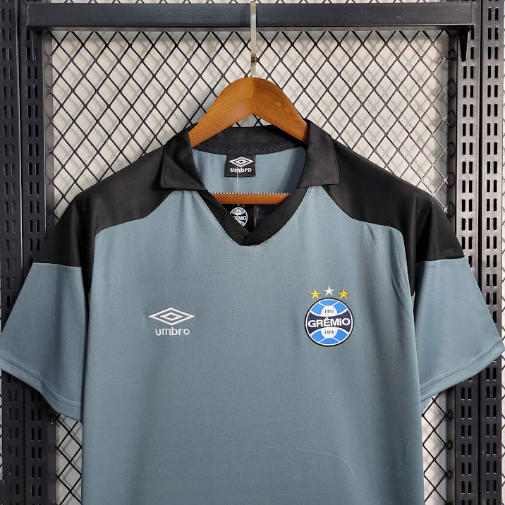 Grêmio 2023 Treino polo cinza