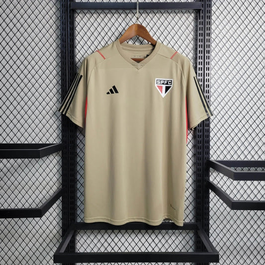 São Paulo 2023 Treino bege
