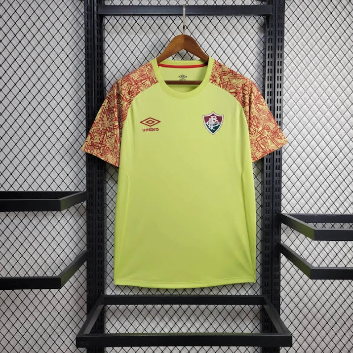 Fluminense 2024 Treino verde limão