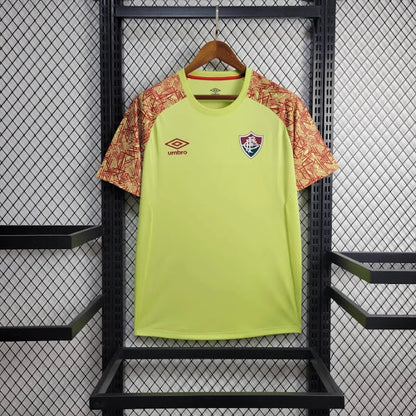 Fluminense 2024 Treino verde limão