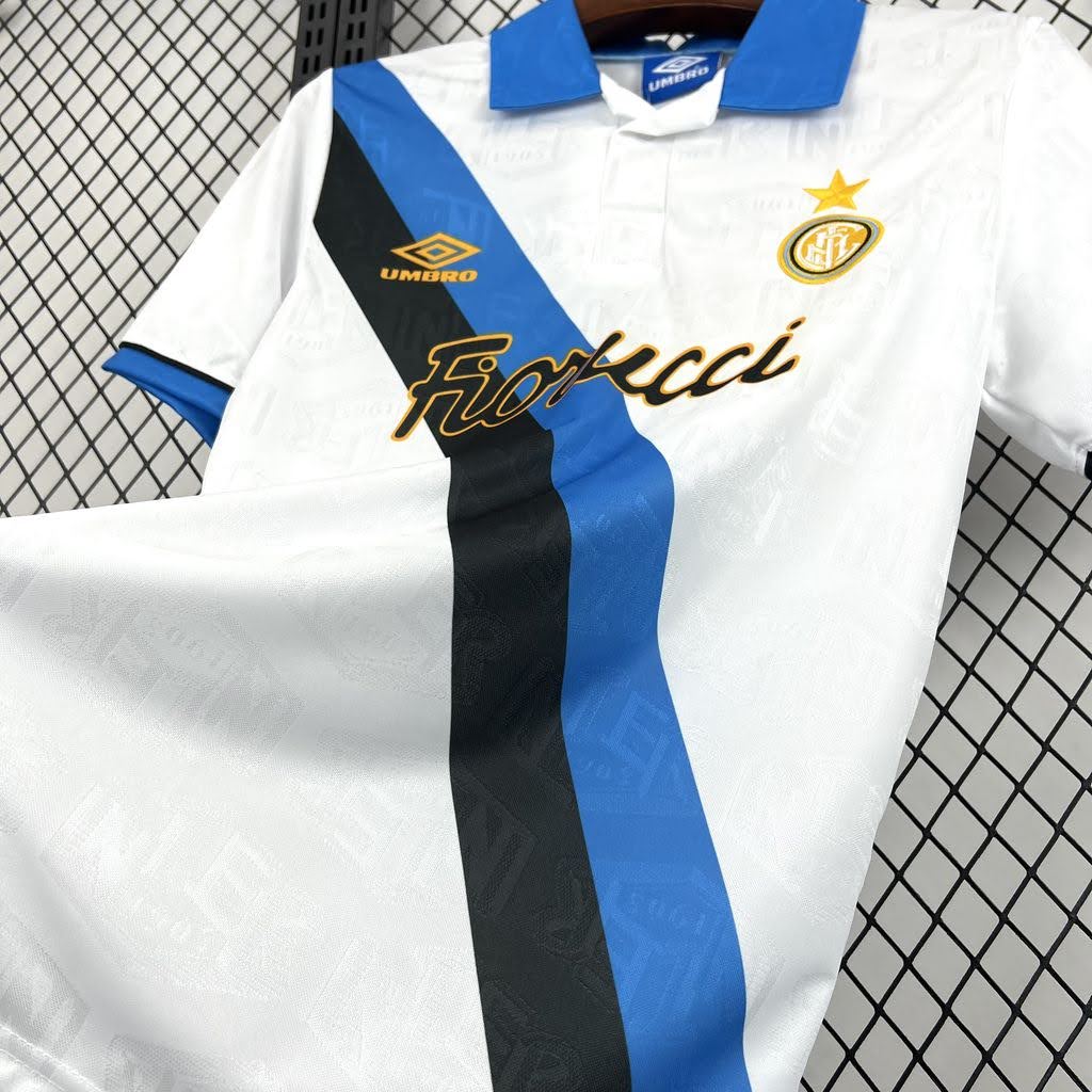 Inter de Milão 1993/95 Away – detalhe frontal