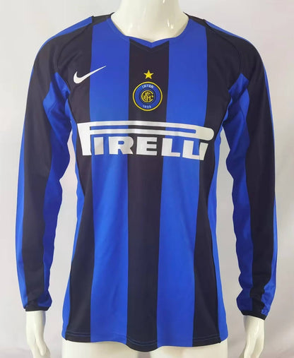 Inter de Milão 2004/05 Home manga longa – frente
