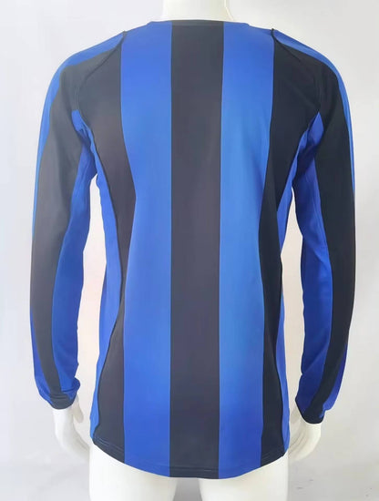Inter de Milão 2004/05 Home manga longa – costas