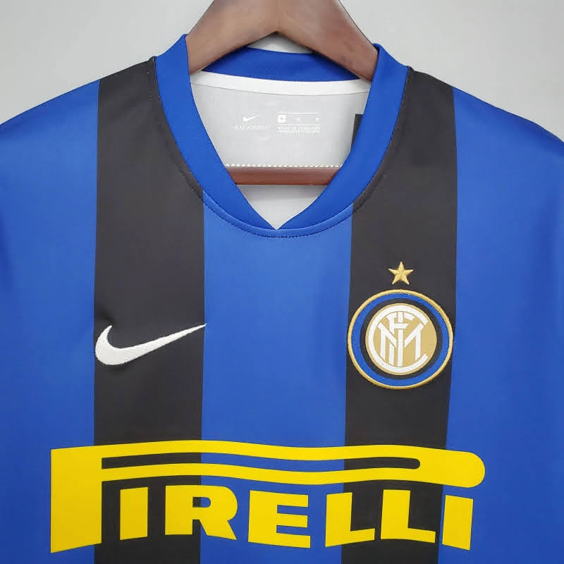 Inter de Milão 2008/09 Home – detalhe frontal