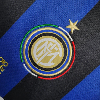 Inter de Milão 2009/10 Home – detalhe frontal