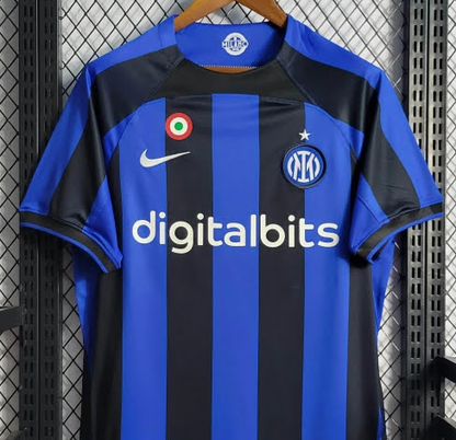 Inter de Milão 2022/23 Home – detalhe frontal