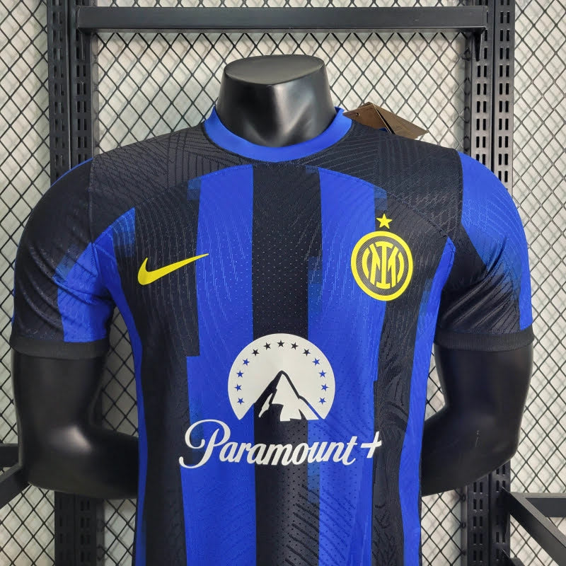 Inter de Milão 2023/24 Home – detalhe frontal